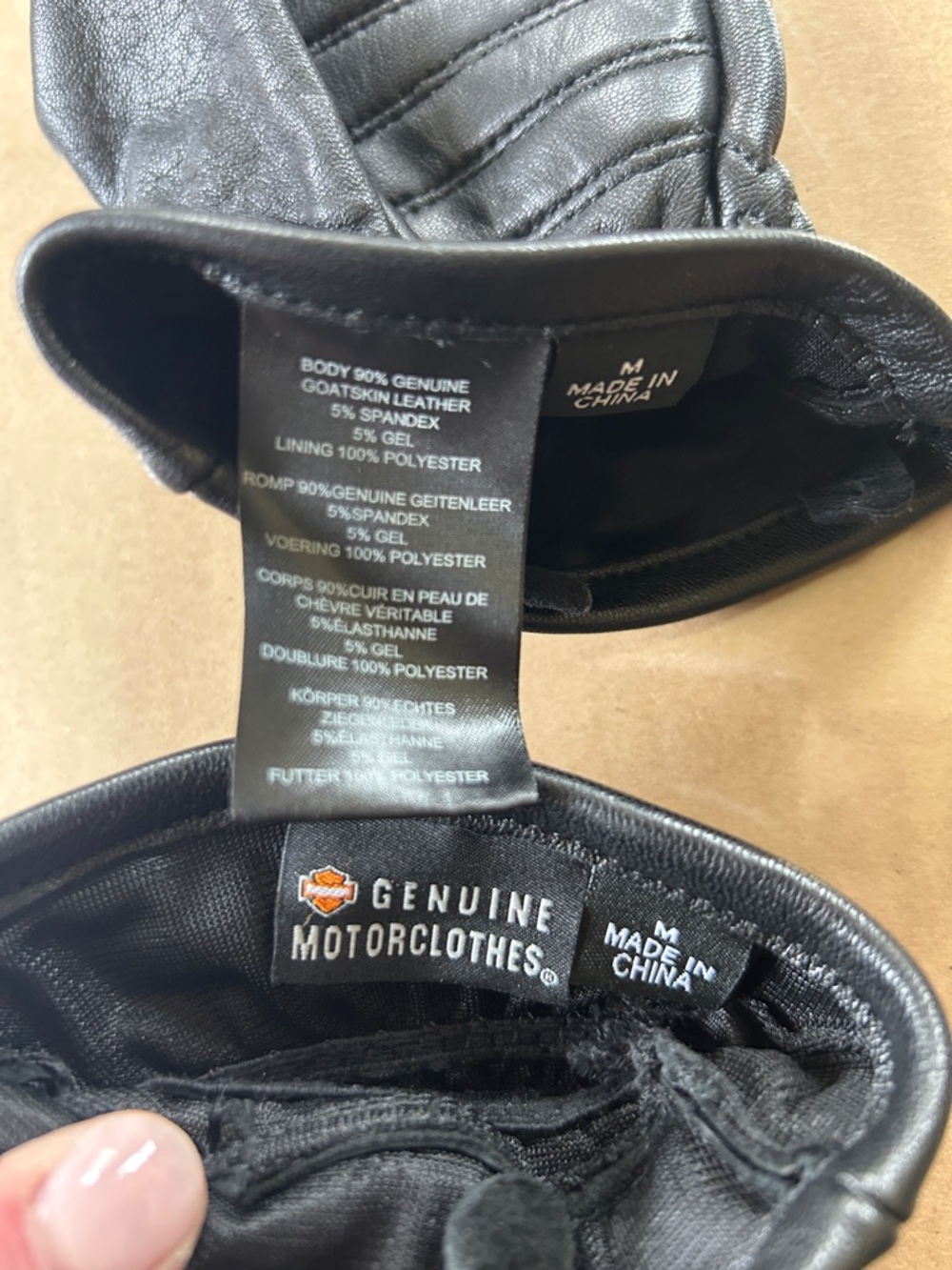 Harley-Davidson Genuine Motorclothes riding gloves - Picture 3 of 5